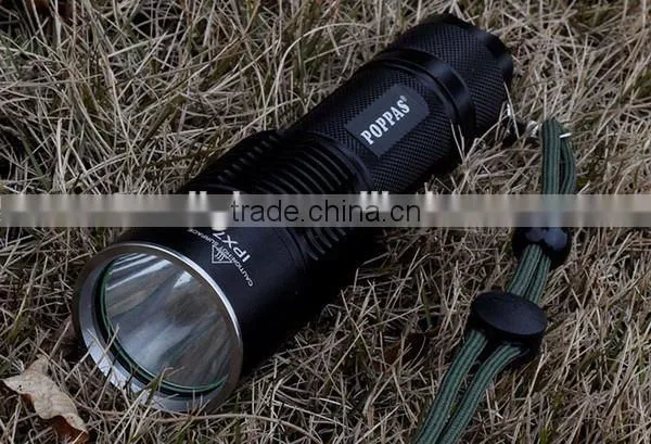 F13 High Power Aluminium Body Rechargeable Battery Tactical Rechargeable Flashlight photo-6