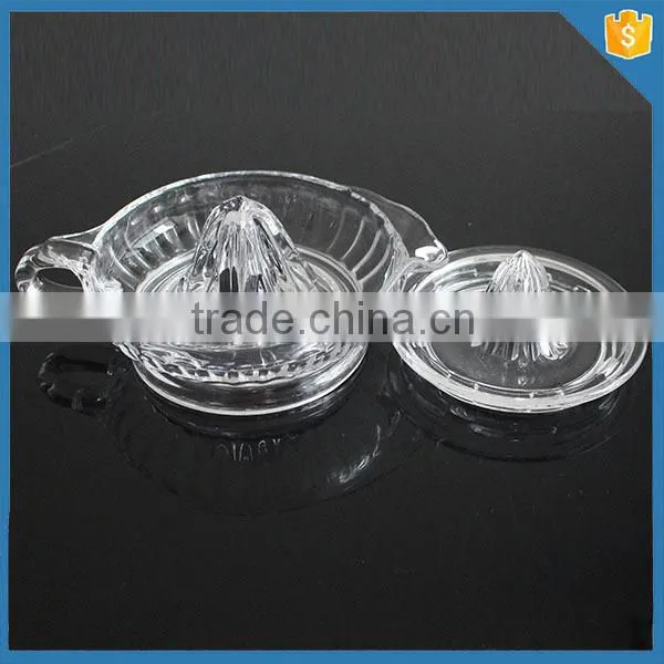 LXHY-J001 Hand Manual Citrus Juicer Crystal Glass Lemon Juicer