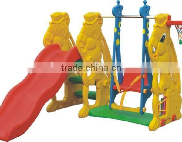 Funny Slide And Plastic Swing Set photo-4