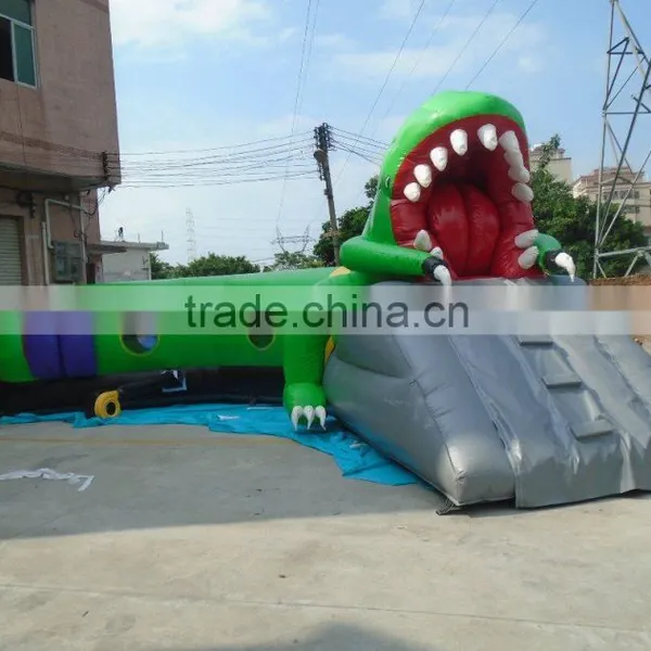 2015 Hot Commercial Kids Inflatable Caterpillar Obstacle Course for Sale photo-5