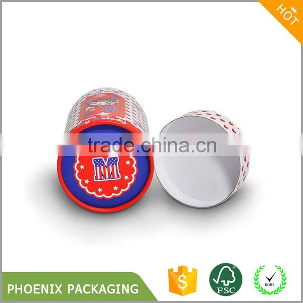 Decorative Cardboard Boxes Round Paper Cylinder Boxes Round Cardboard Boxes With Lids photo-3