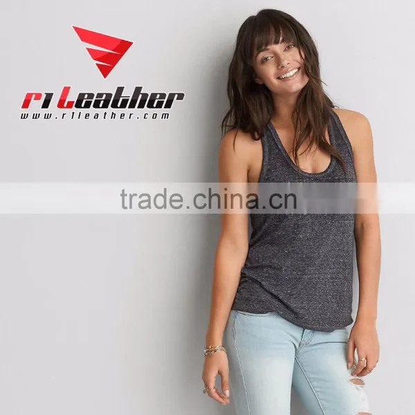 Cheap Women Black Sport Tanks Fitness Custom Blank Crop Top Plain Custom