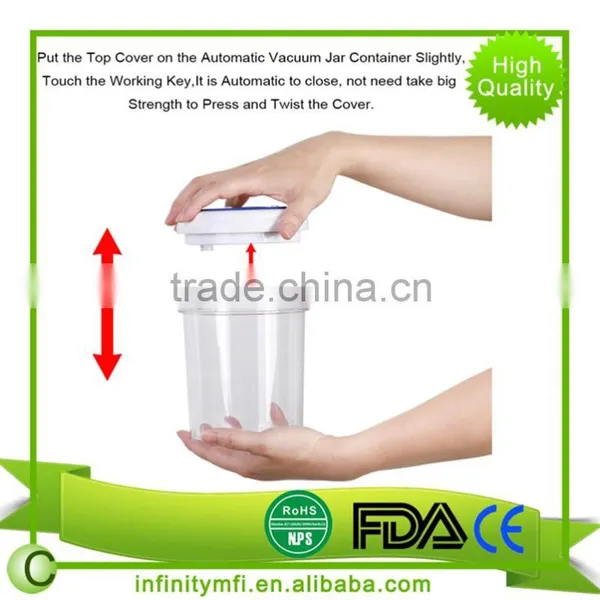 Kitchen Tools Vacuum Seal Food Storage Electronic Smart Canister photo-5