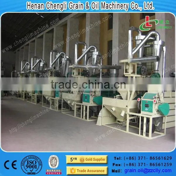 2016 Hot Sale 650kgs per Hour Electric Multifunctional Automatic Wheat Small Scale Flour Mill Machinery photo-4