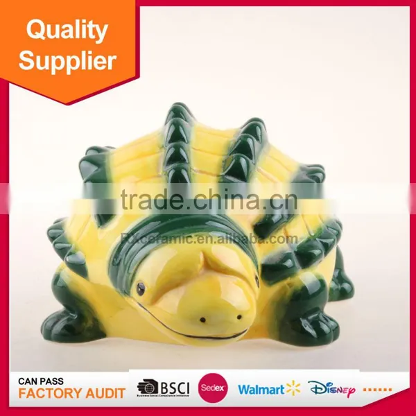 Hot Sale Animal Pangolin Shape Kids Piggy Bank Ceramic Money Box photo-2