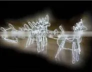 Rope Light Raindeer Lighting