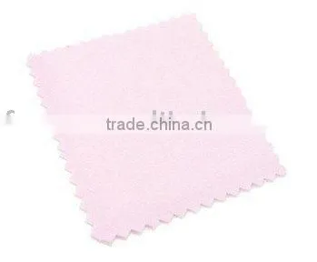 100x100mm Pink Color Silver Polishing Cloth