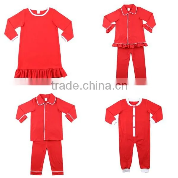Cotton Knit Children Clothing Striped Pajama Baby Kids Pajamas Set Wholesale Christmas Pajamas Toddler Christmas Pajamas photo-3