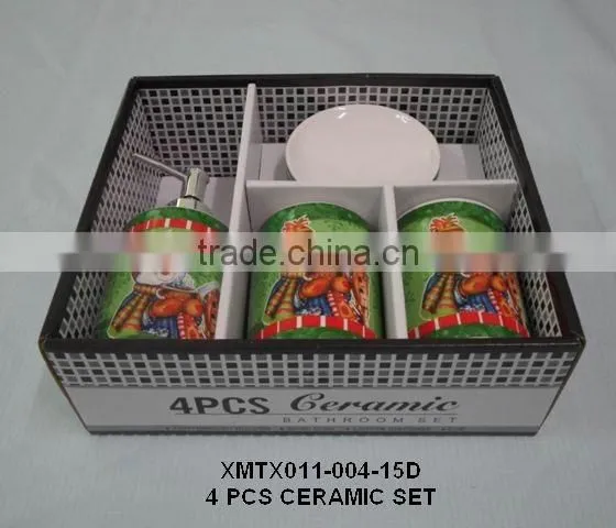 Christmas Bathroom Accessories Sets