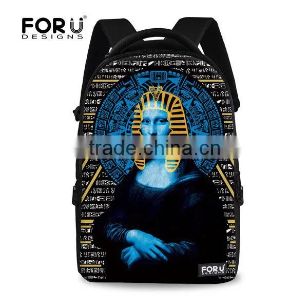 900D Mona Lisa Series Women Laptop Bag,Laptop Backpack,Laptop Bag photo-5