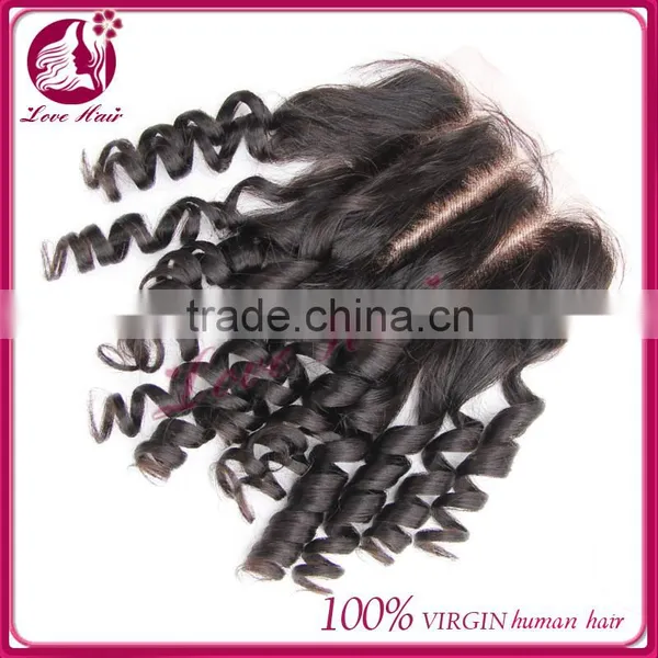 Favorites Compare Very Popular 6a Grade Unprocessed Virgin Human Brazilian 3 Parting Lace Closure photo-3
