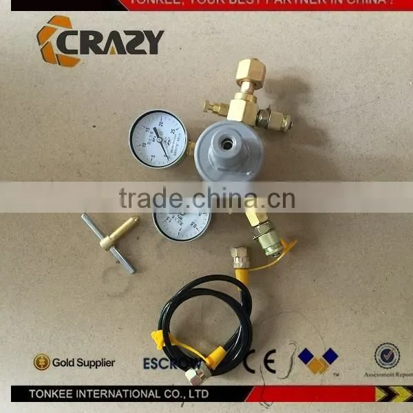 Original New Nitrogen Refill Meter Demo 210 Excavator Spare Parts photo-3