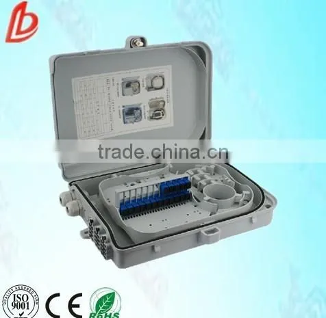 24 Core Wallmount FTTH Outdoor Fiber Optical Terminal Box/optical Distribution Box With PC/ABS Materials photo-2