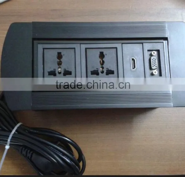 CE RoHS FCC Under Table Socket for Conference Table photo-3