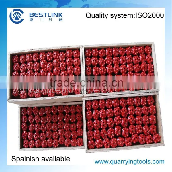 32mm and 34mm Tungsten Carbide Taper Drill Button Bit for Stone Quarrying photo-6