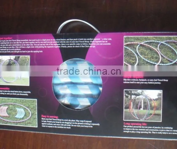 2015 the Newest Type Detachable Hula Hoop/foldable Hula Hoop With High Quality photo-3