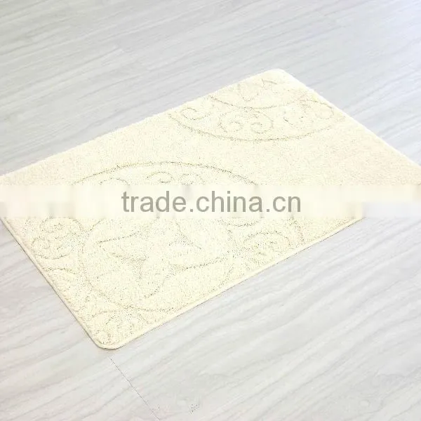 2016 DaDa Solid Clocr 100% Polyester Anti_slip Bathroom Mat photo-5