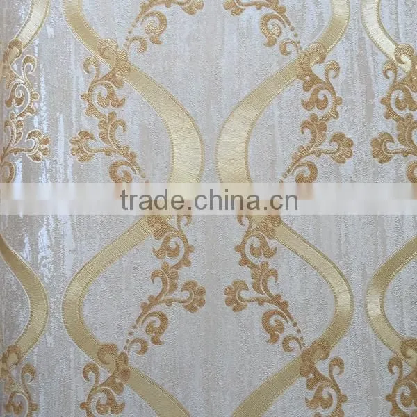 Fashion Beautiful Flower Beauty Damask Wallpaper for Living Room photo-3