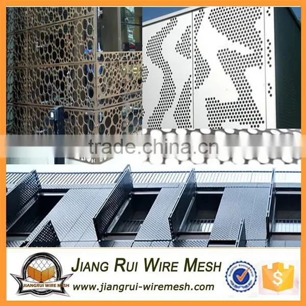 2016 Vinly Coated Galvanized Power Coated Perforated Metal Mesh photo-6