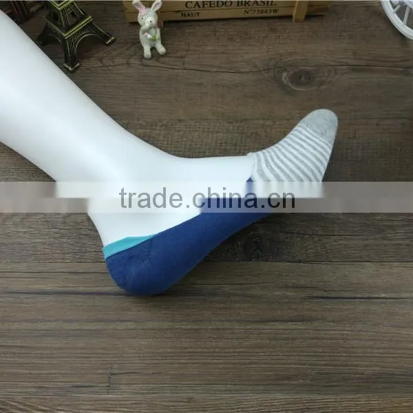 Factory Custom High Quality Boat New Product Socks, Red/blue Stripe Color China Classial Style photo-5