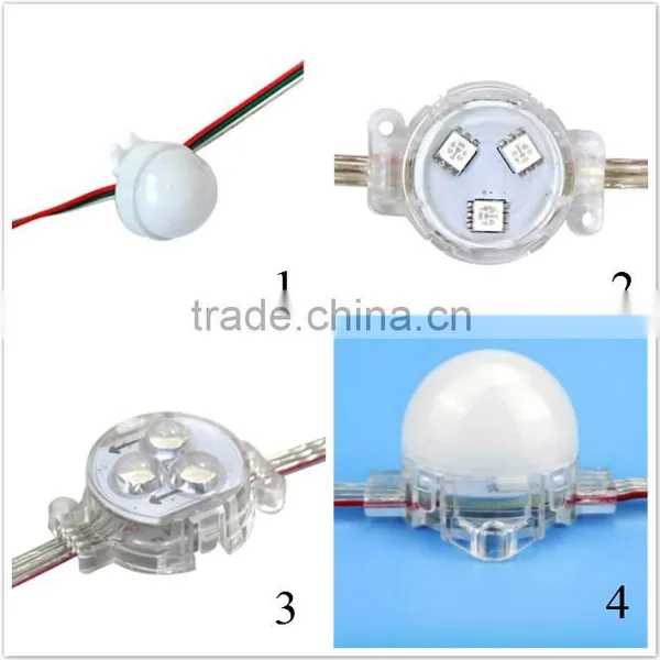 IP68 30mm DC12V Single Color Led Point Light Fun Amusement Lighting