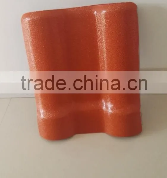 Spanish Style Corrugated Modern Synthetic Resin Roof Tile photo-2