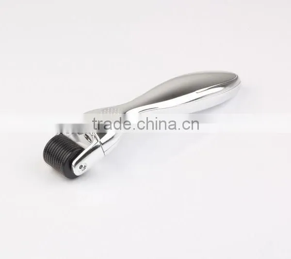 Golden Handle 600 Titanium Micro Needling Derma Roller Skin Rejuvenation photo-3