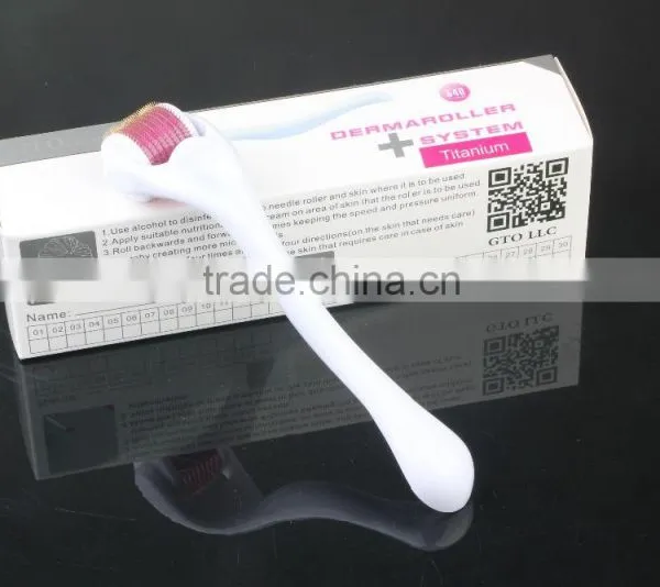 GTO Dermaroller 540 Needles Micro Needle Therapy System Skin Nurse 540 Derma Roller photo-2