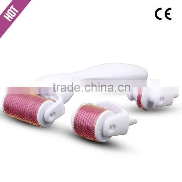 Professional Skin Derma Roller Kits 180/600/1200 Needles Body Roller 3 in 1 Derma Roller photo-3