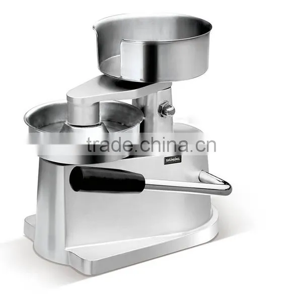Aluminum-magnesium Alloy Hand Operate Hamburger Patty Making Equipment photo-3
