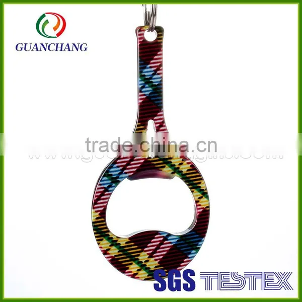 Badminton Racket Shape 3d Metal Beer Bottle Opener photo-4