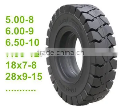 Superior Quality Chinese Hot Sale Tire 21x7x15 Forklift Solid Tire photo-3