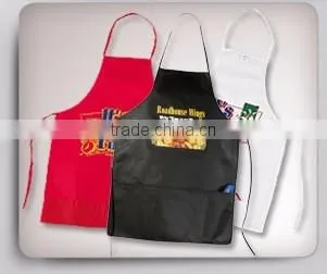 2017 Promotional Kitchen Newly BBQ Pattern Apron With Many Tool Pockets photo-4