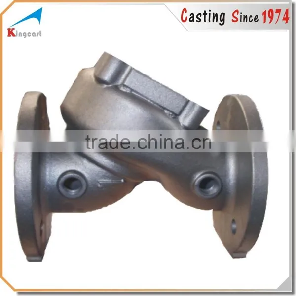OEM Best Price Industry Casting Parts/High Quality Cross-over Bend Anodizing Casting Part/Magnetic Valve Steel Casting Part photo-6