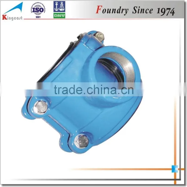 Hot Selling Best Price High Quality Cast Iron Pipe Tapping Saddle Casting photo-5