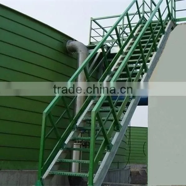 Corrosion Resistant Fiberglass Combination Platform Ladder From China photo-2