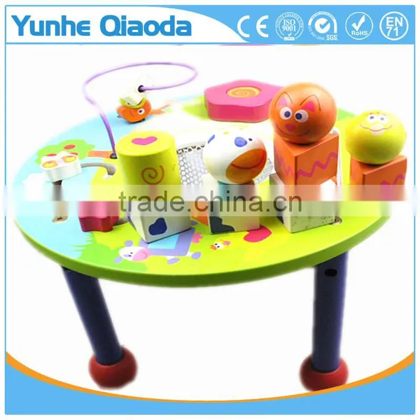 Wooden Activity Percussion Instruments Table Educational Wooden Toy photo-5