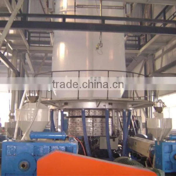 PlasticMachine: Mololayer Coextruding Plastic Greenhouse Film Machine Set