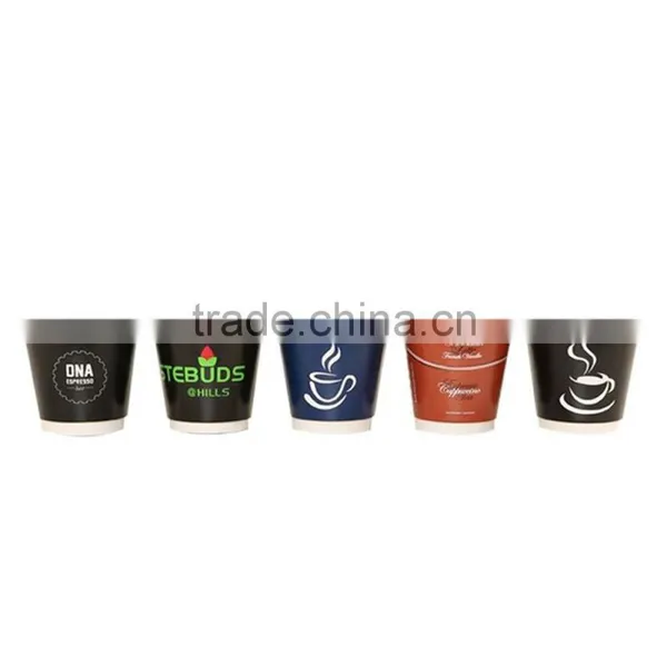 Igh Quality Double Wall Printed Hot Coffee Paper Coffee Cups photo-2