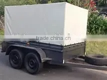 Vinyl Fabric Waterproof Pvc Tarpaulin Trailer Cover photo-4