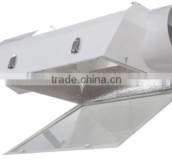 Double Ended DE Hydroponic Air Cooled Grow Light Reflector Grow Light Hood for Hydroponic Hps Grow Lamp photo-2