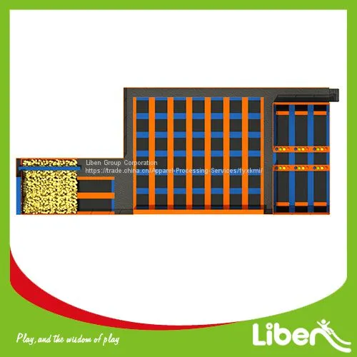 Indoor Large Adult Trampoline Park photo-3