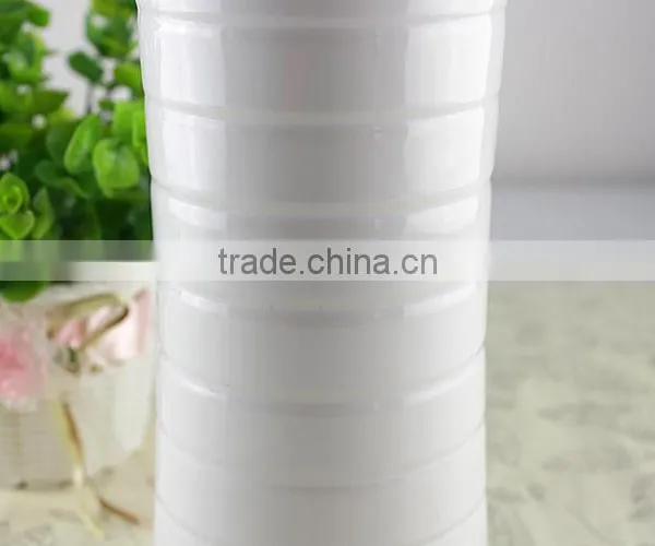 Unique Strip Ceramic Flower Vase, Chinese Ceramic Vases photo-3