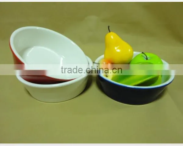 Food Safe and Microwave Safe Round Shape Ceramic Bowl photo-2