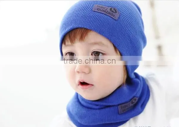 New Multi-color Cute Winter Baby Cap Girls/Boys Children Knitted Hat photo-5