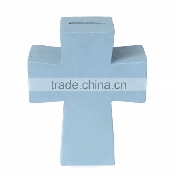 Custom Kids Gift Resin Religious Crucifix Money Boxes photo-5