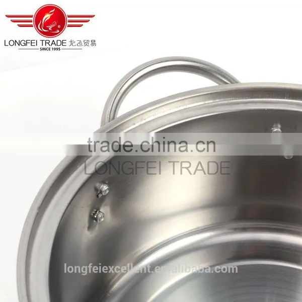 2016 Best Quality 4pcs Stainless Steel Chinese-style Soup Pot Set/cooking Pot photo-6