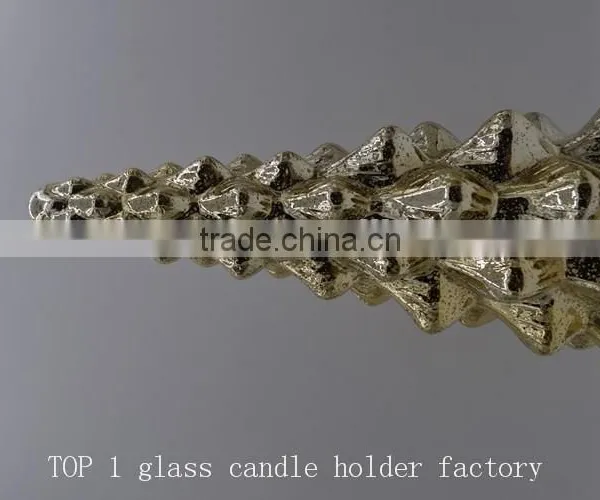 Silver Mercury Glass Christmas Tree Outdoor Home Deco photo-5