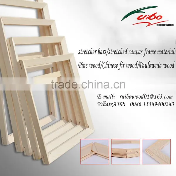 Pine Wooden Frame Stretcher Bar photo-5
