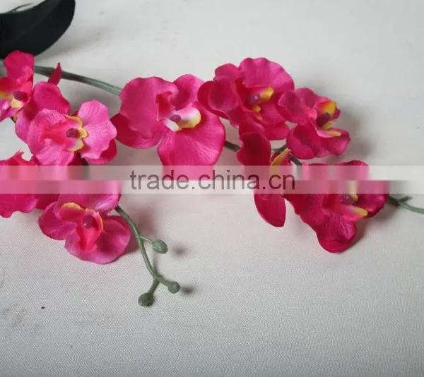 Fabric Butterfly Orchid Artificial Butterfly Orchid Flowers Landscaping Flowers photo-5